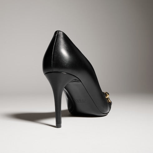 Women's Donna pump - black leather