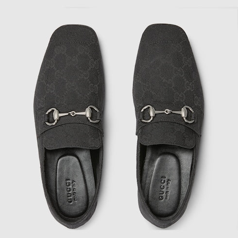 Women's Ragazzo loafer - black GG canvas