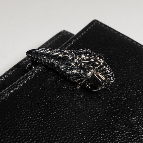 Dionysus small wallet - black leather