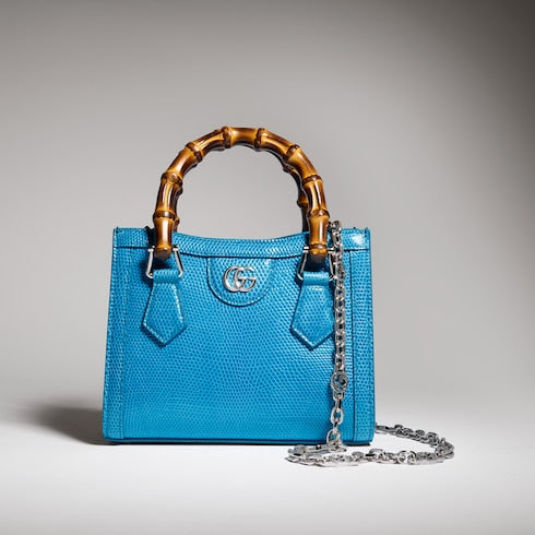 small tote bag - Gucci Diana lizard
