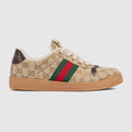 Women's Screener sneaker - sand GG canvas