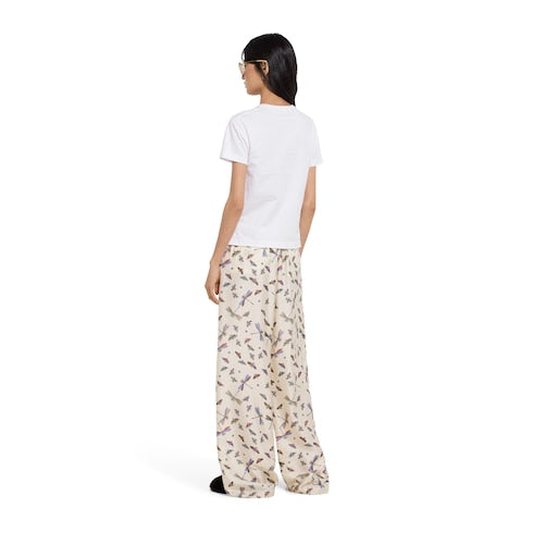 Medium cotton jersey T-shirt - white