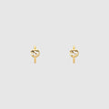 Gucci Interlocking 18k hoop earrings - 18k yellow gold