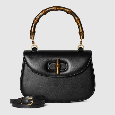 Gucci Bamboo 1947 small bag - black leather
