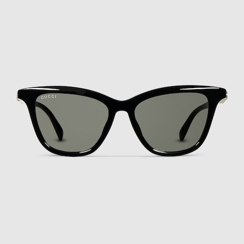 Cat eye sunglasses - black