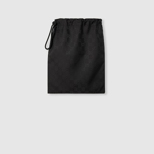 GG nylon swim shorts - black