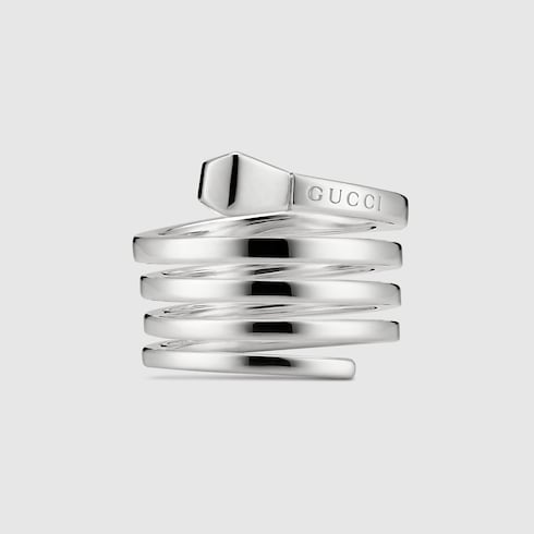 Chiodo multi-row ring - 925 sterling silver