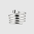 Chiodo multi-row ring - 925 sterling silver