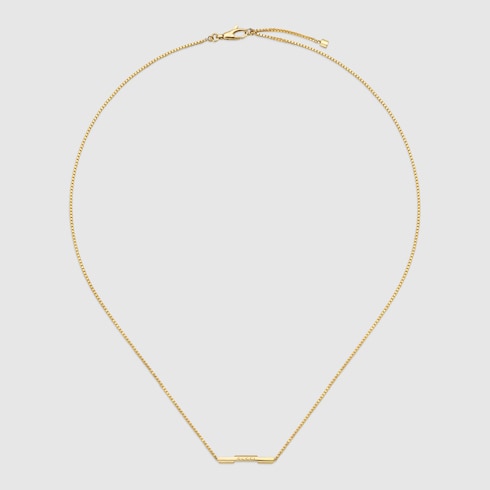 Gucci Link to Love 18k necklace - 18k yellow gold