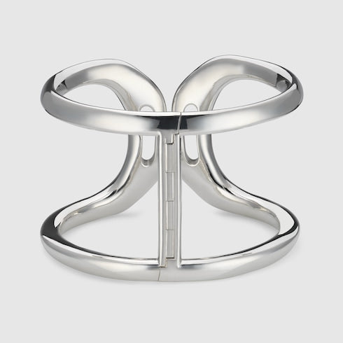 Gucci Staffa cuff bracelet - 925 sterling silver
