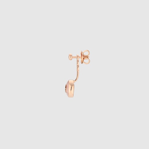 Gucci Interlocking 18k earrings - 18k rose gold