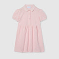 Children's GG cotton dress - light pink