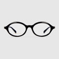 Oval optical frame - black
