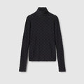 GG stretch jersey T-shirt - black