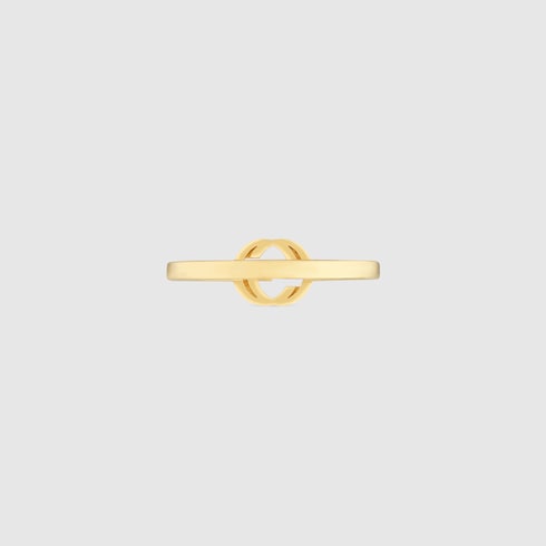 Gucci Interlocking 18k ring - yellow gold