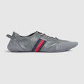 Men's Flex sneaker - grey suede and leather