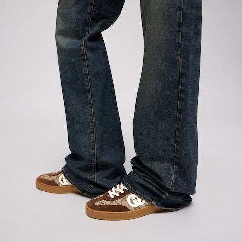 Men's G75 sneaker - dark brown suede