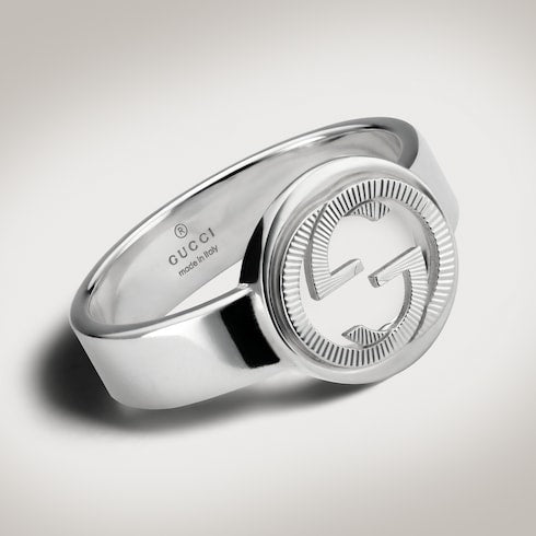 Gucci Interlocking ring - 925 sterling silver