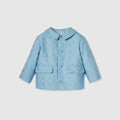 Baby GG flannel jacket - light blue