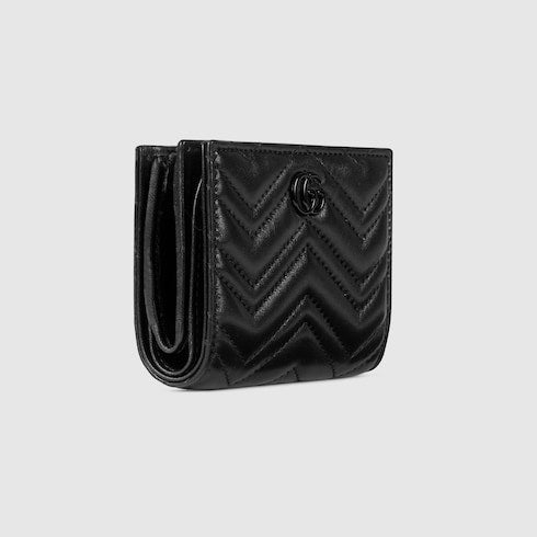 GG Marmont wallet - black leather