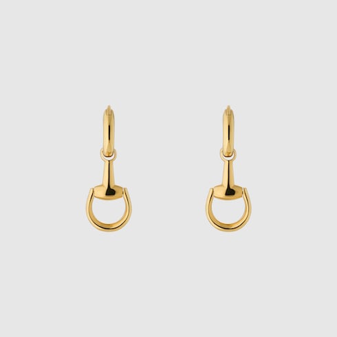 Gucci Horsebit 18k earrings - 18k yellow gold