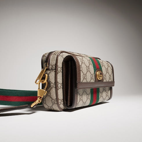 Ophidia mini bag - beige and ebony Supreme