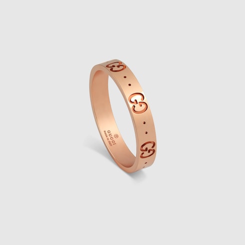 18k Rose Gold Icon Thin Band - 18k Rose Gold