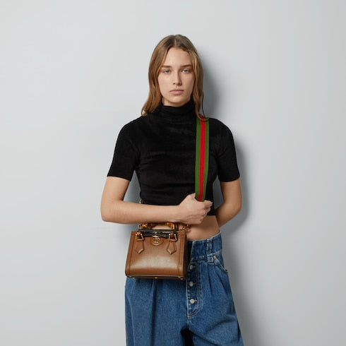 Gucci Diana small tote bag - cuir leather
