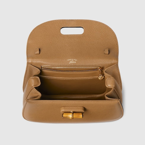 Gucci Bamboo 1947 small bag - beige leather