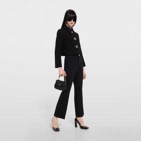 Gucci Bamboo 1947 mini bag - black leather