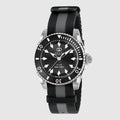 Gucci Dive watch, 40mm - black and grey nylon