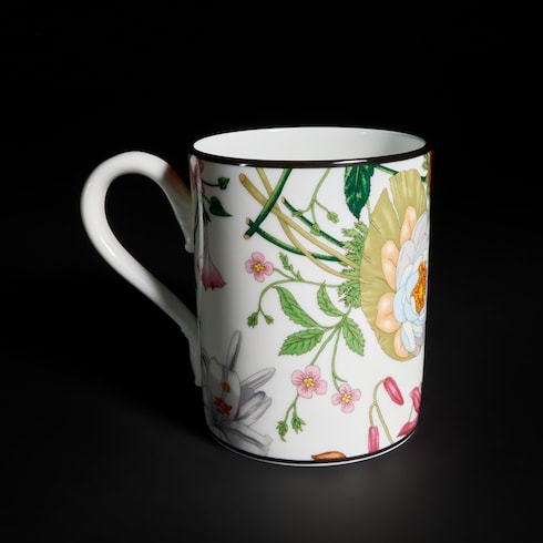 Gucci Flora print mug - white porcelain