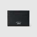 Lira card case - black leather