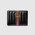 GG Marmont small wallet - black leather