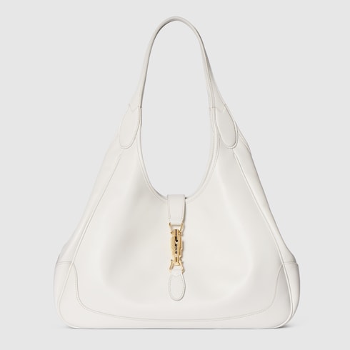 Mercato medium tote bag - white leather