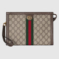 Ophidia medium pouch - beige and ebony Supreme