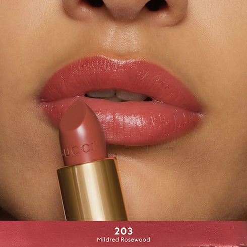 134 'Clara Chestnut', Rouge à Lèvres Voile Lipstick - 203 Mildred Rosewood