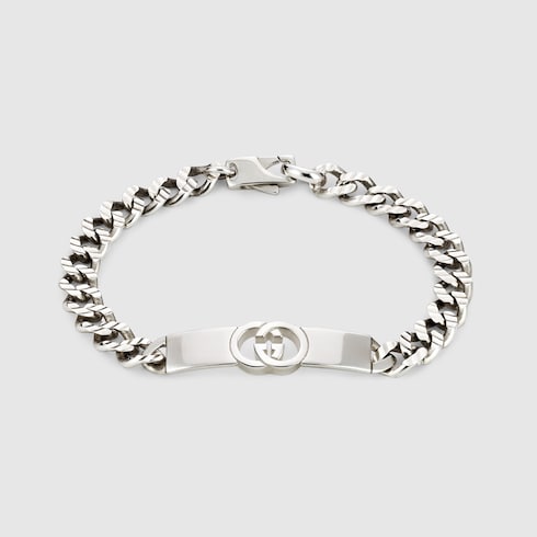 Gucci Interlocking chain bracelet - 925 sterling silver