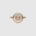 Gucci Interlocking diamond 18k ring - 18k rose gold