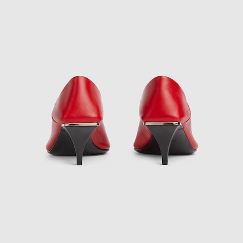 Women's Vittoria pump - red leather