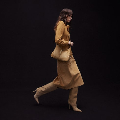 Gucci Jackie 1961 medium shoulder bag - sand suede