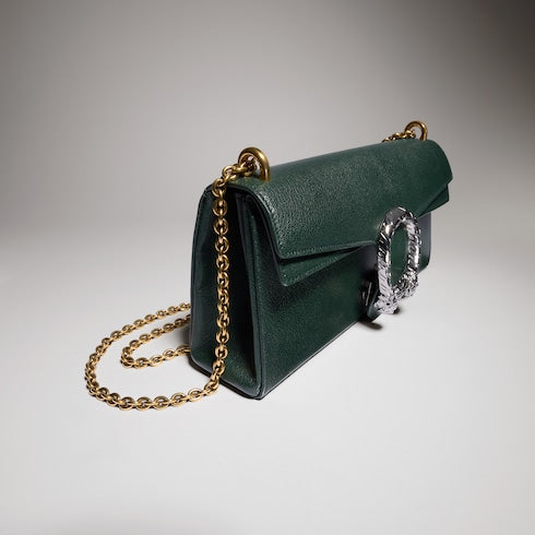 Dionysus medium shoulder bag - green leather