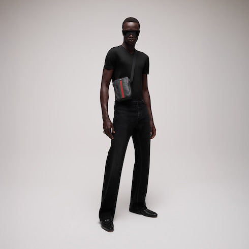 Silk jersey T-shirt - black