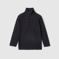 Children's GG terrycloth T-shirt - dark blue