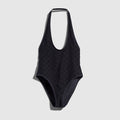 GG stretch jersey bodysuit - black