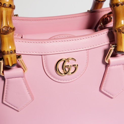 Gucci Diana small tote bag - light pink leather