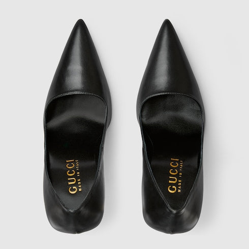 Women's Bombshell pump - black leather