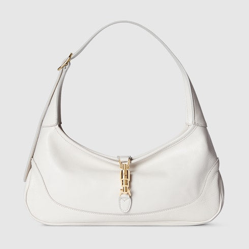 Jackie Slim medium shoulder bag - white leather