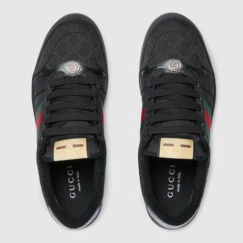 Men's Screener sneaker - black GG canvas