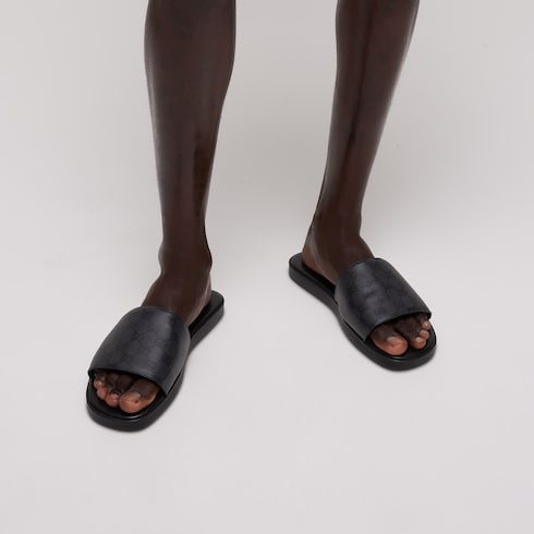 Men's slide sandal - black